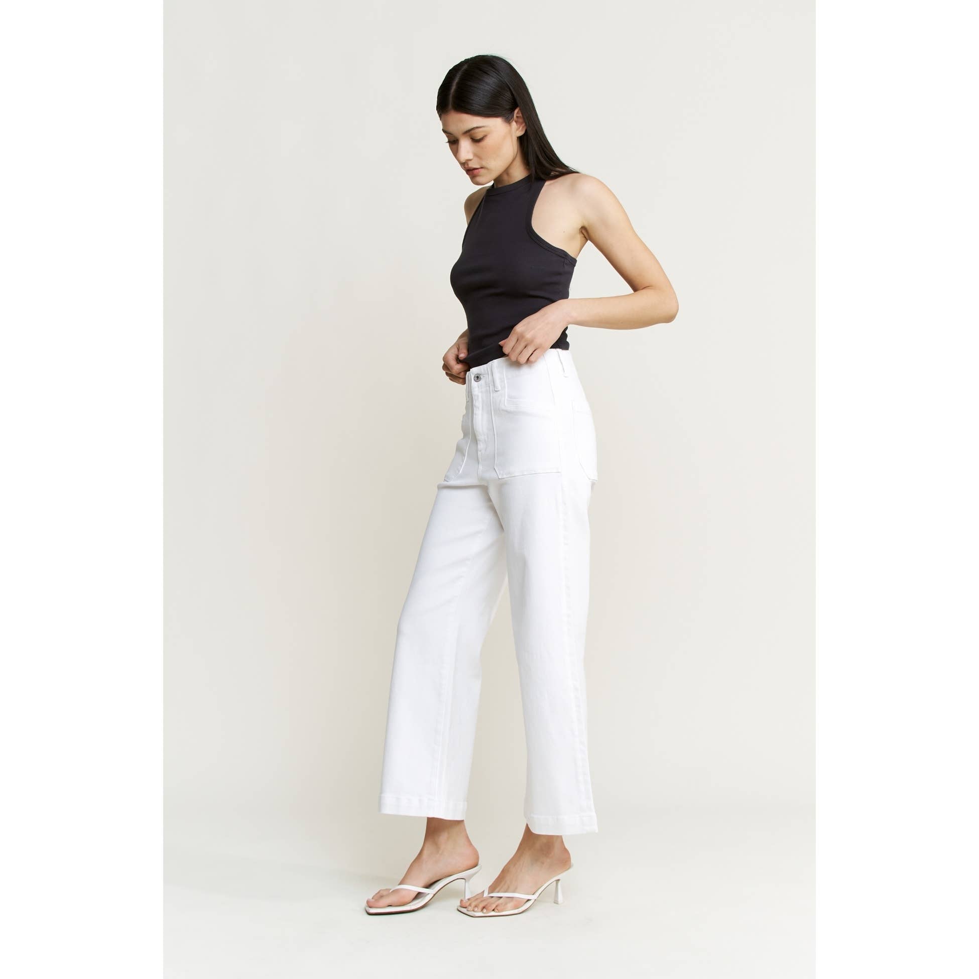 SUPER HIGH WIDE CROPPED UTILITY