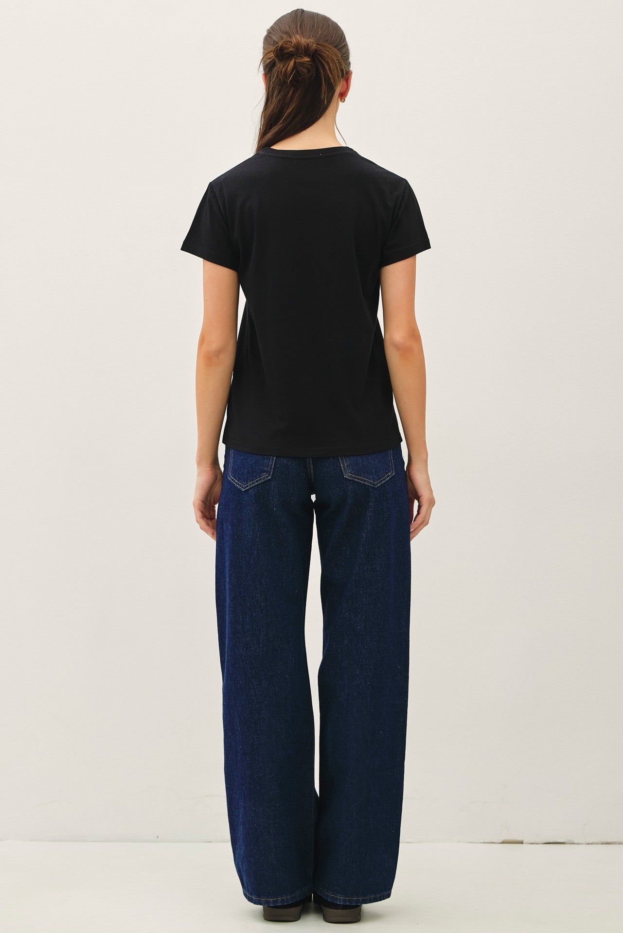 Cotton Jersey Crewneck T-shirts