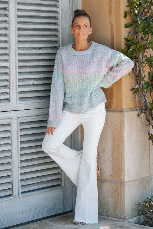 Gradient Sweater Top