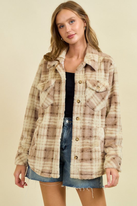 Ultra-soft faux fur Jacket