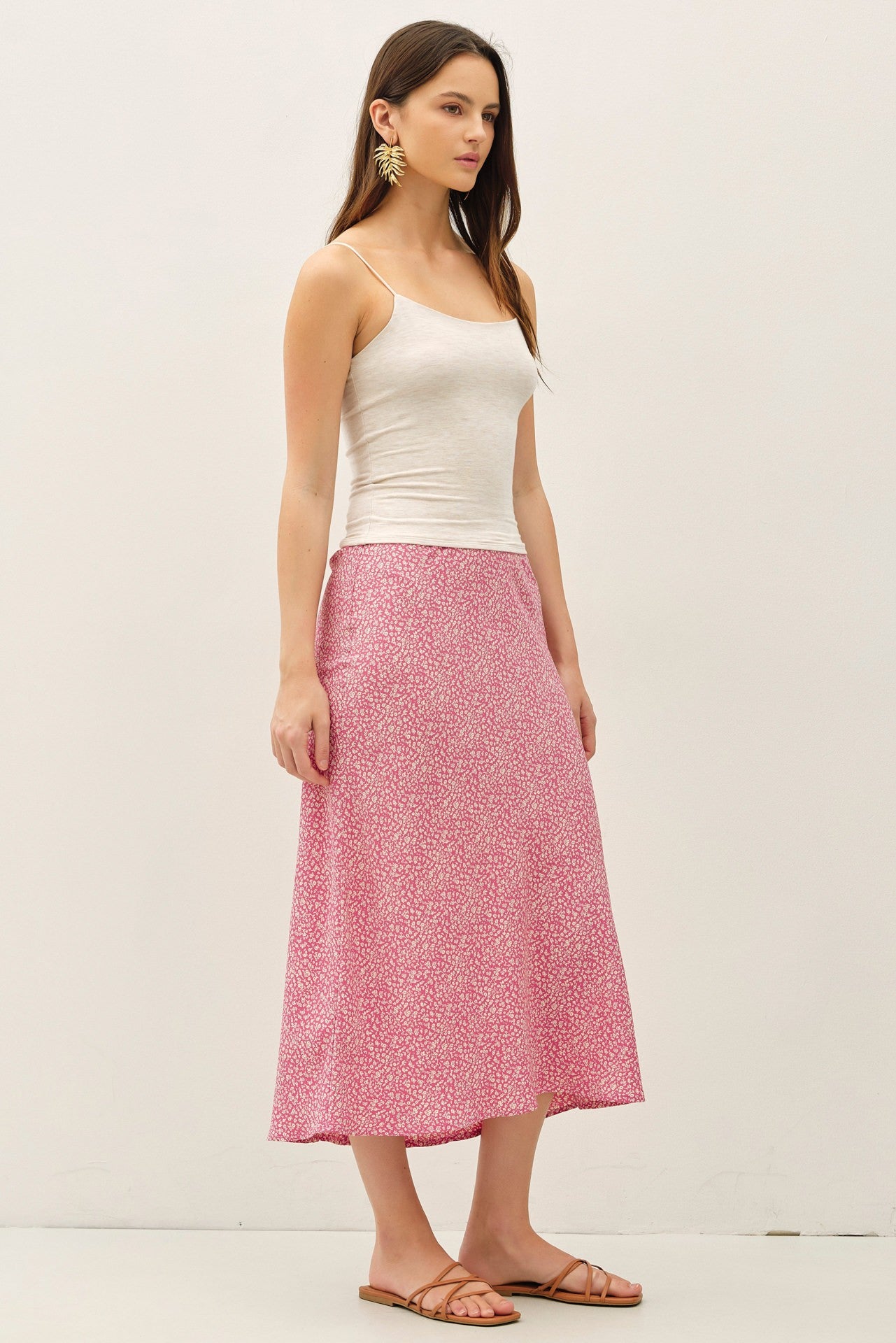 Southern Blossom Midi Skirt