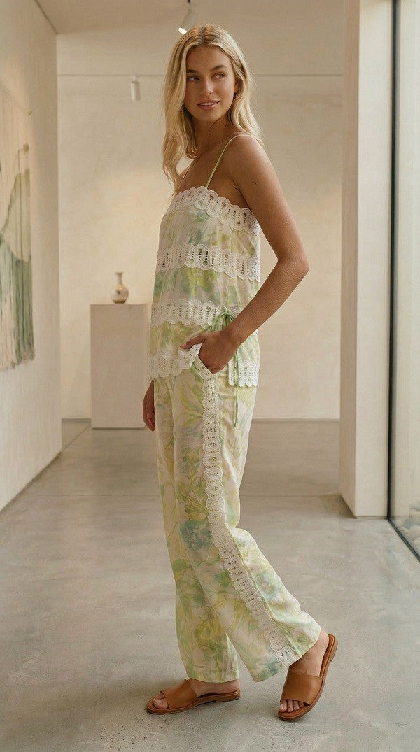 Limoncello Lace Top