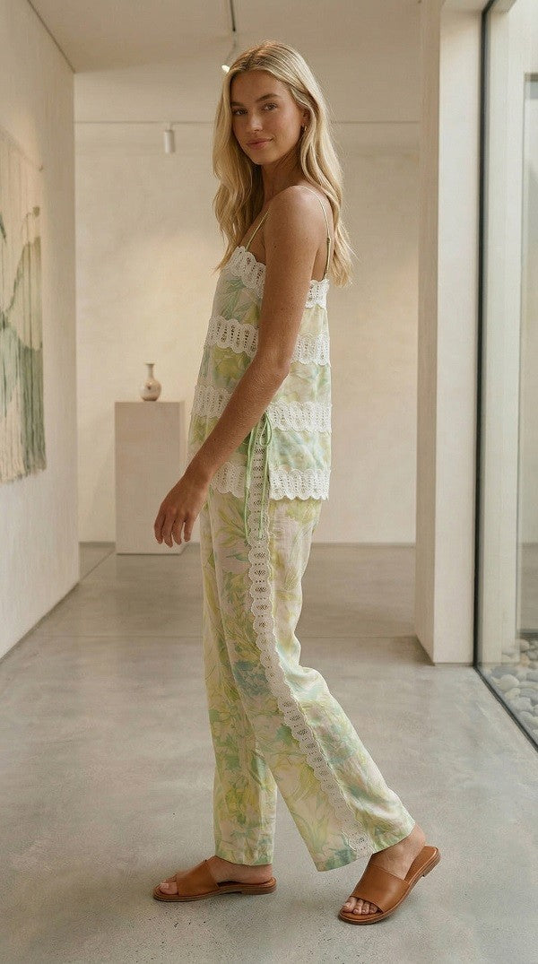 Limoncello Lace Top