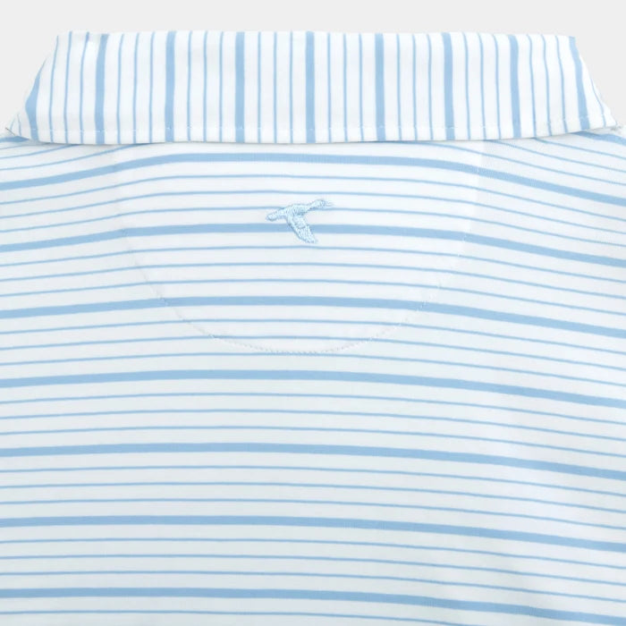 Kelley Cotton Blend Polo Cardiff Blue