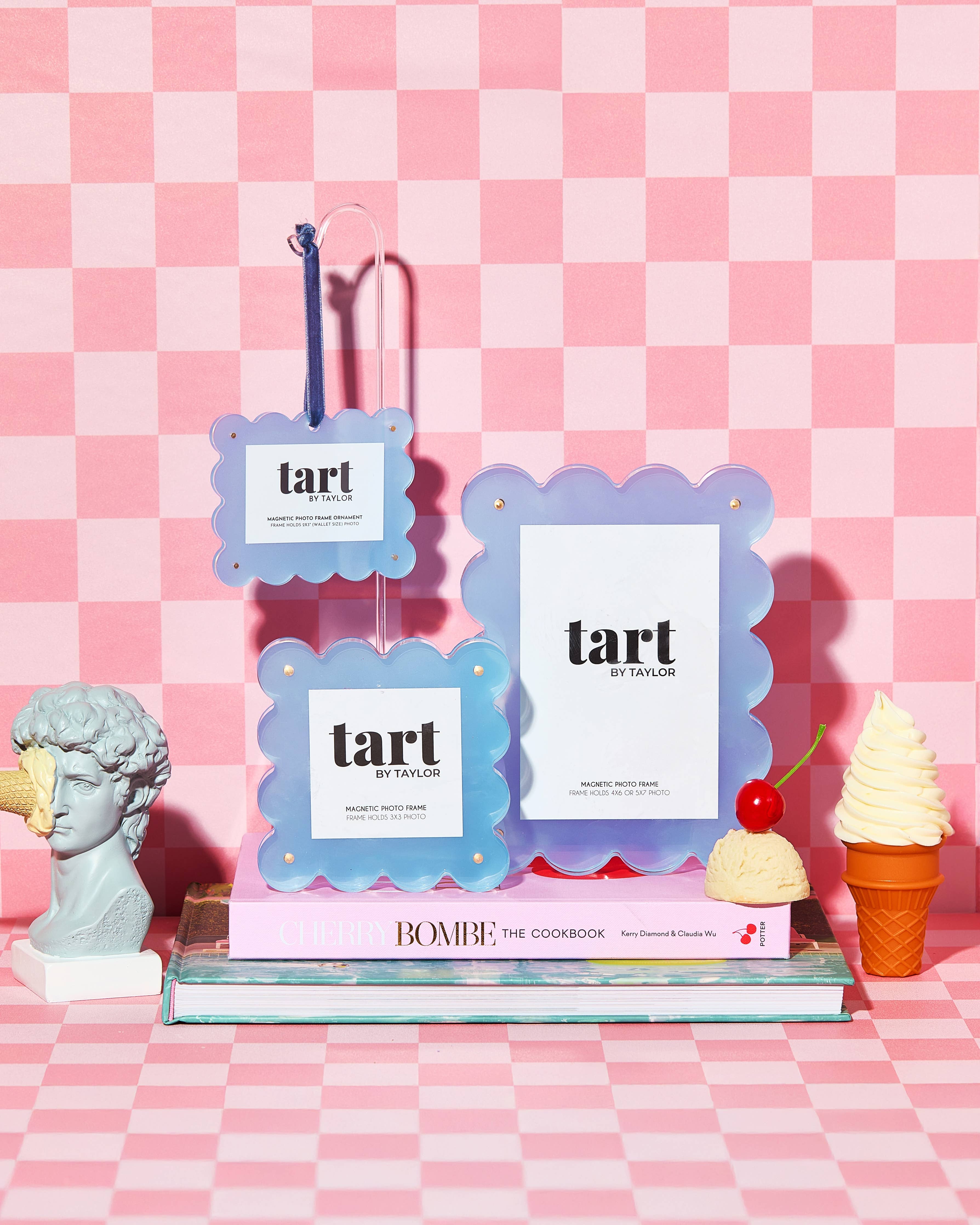 Denim Blue Mini Acrylic Picture Frame