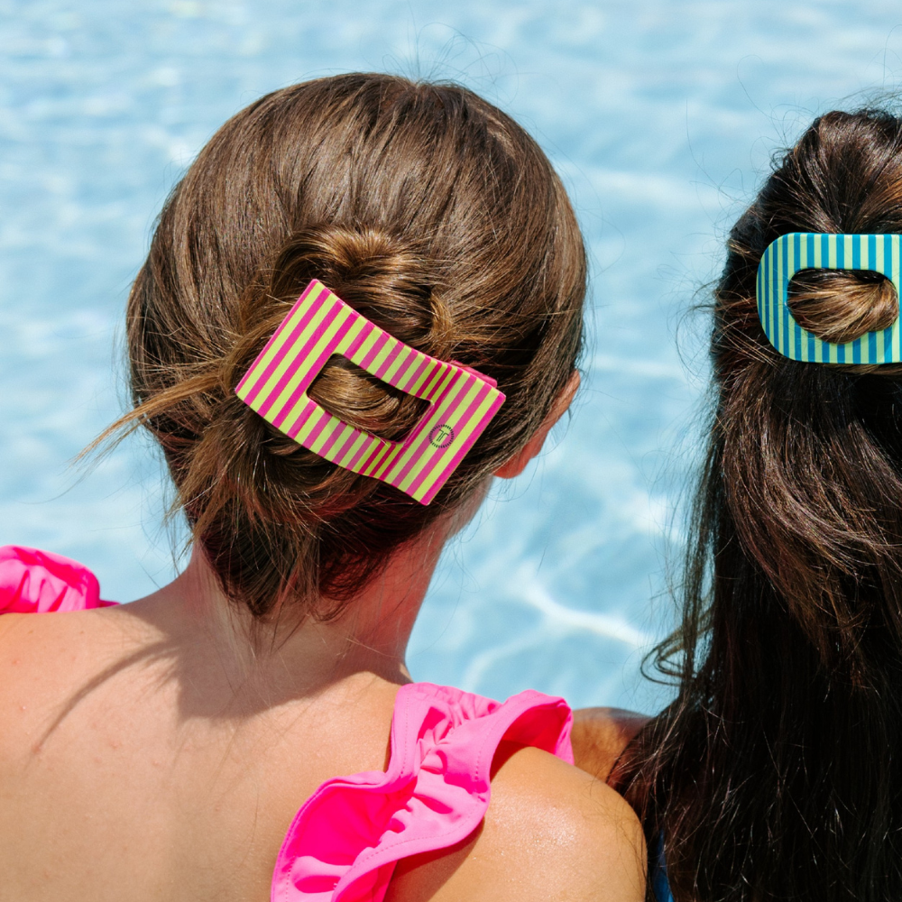 Summer Crush | Large | Flat Rectangle Hair Clip