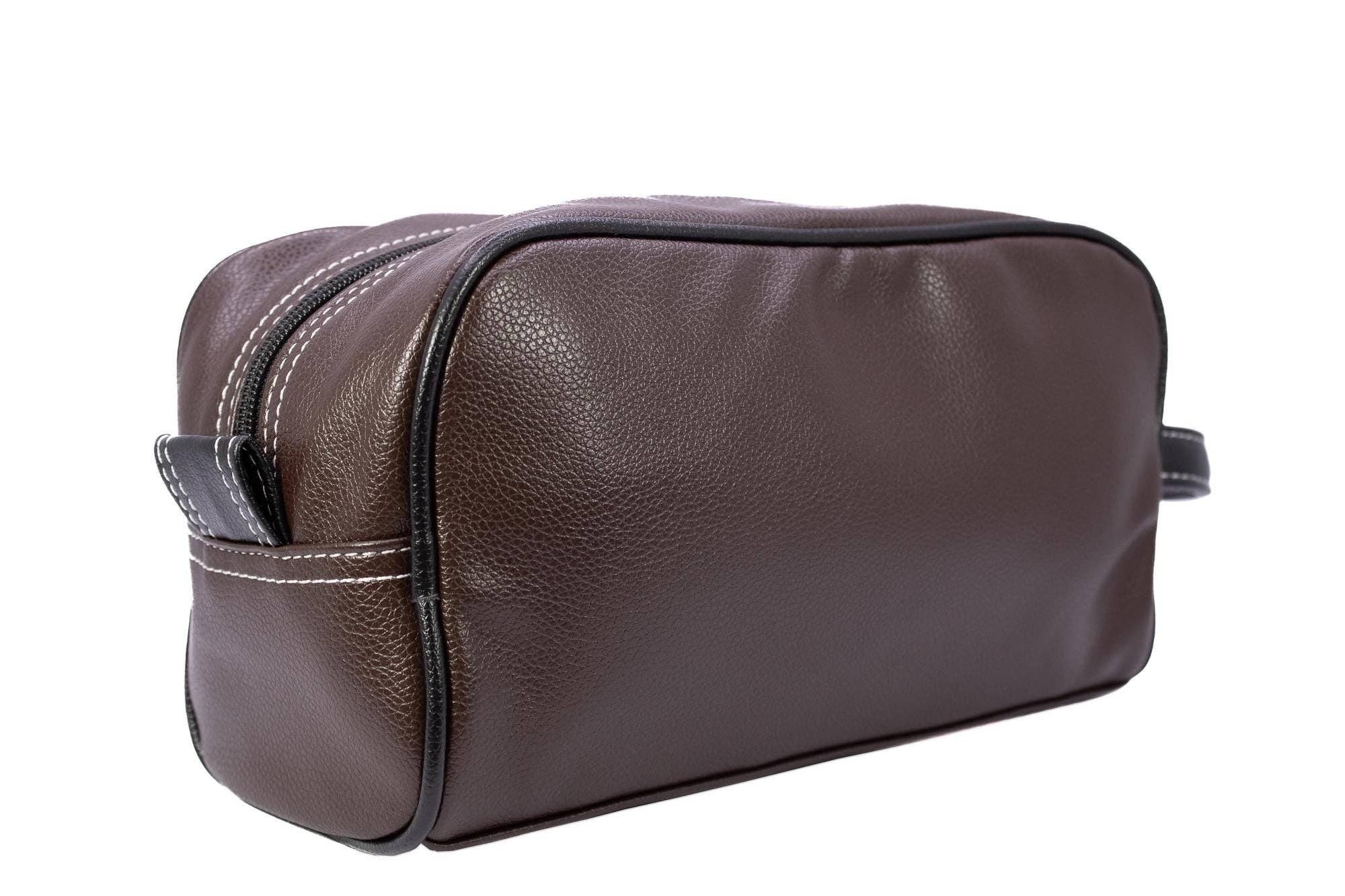 Mississippi State Bulldogs Men's Toiletry Dopp Bag Brown