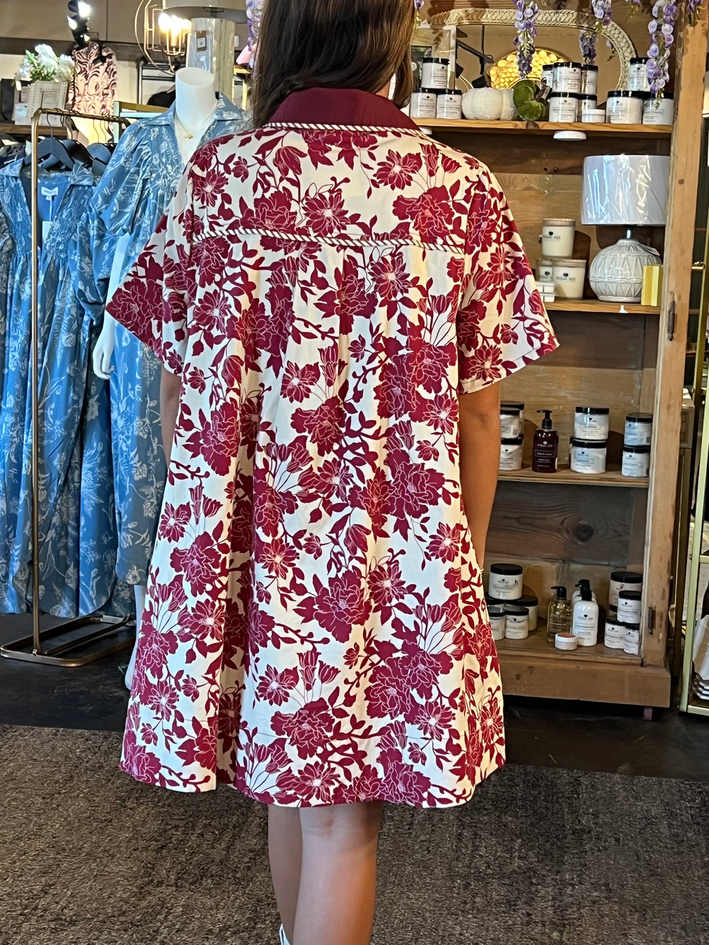 Scarlet Vineyard Dress
