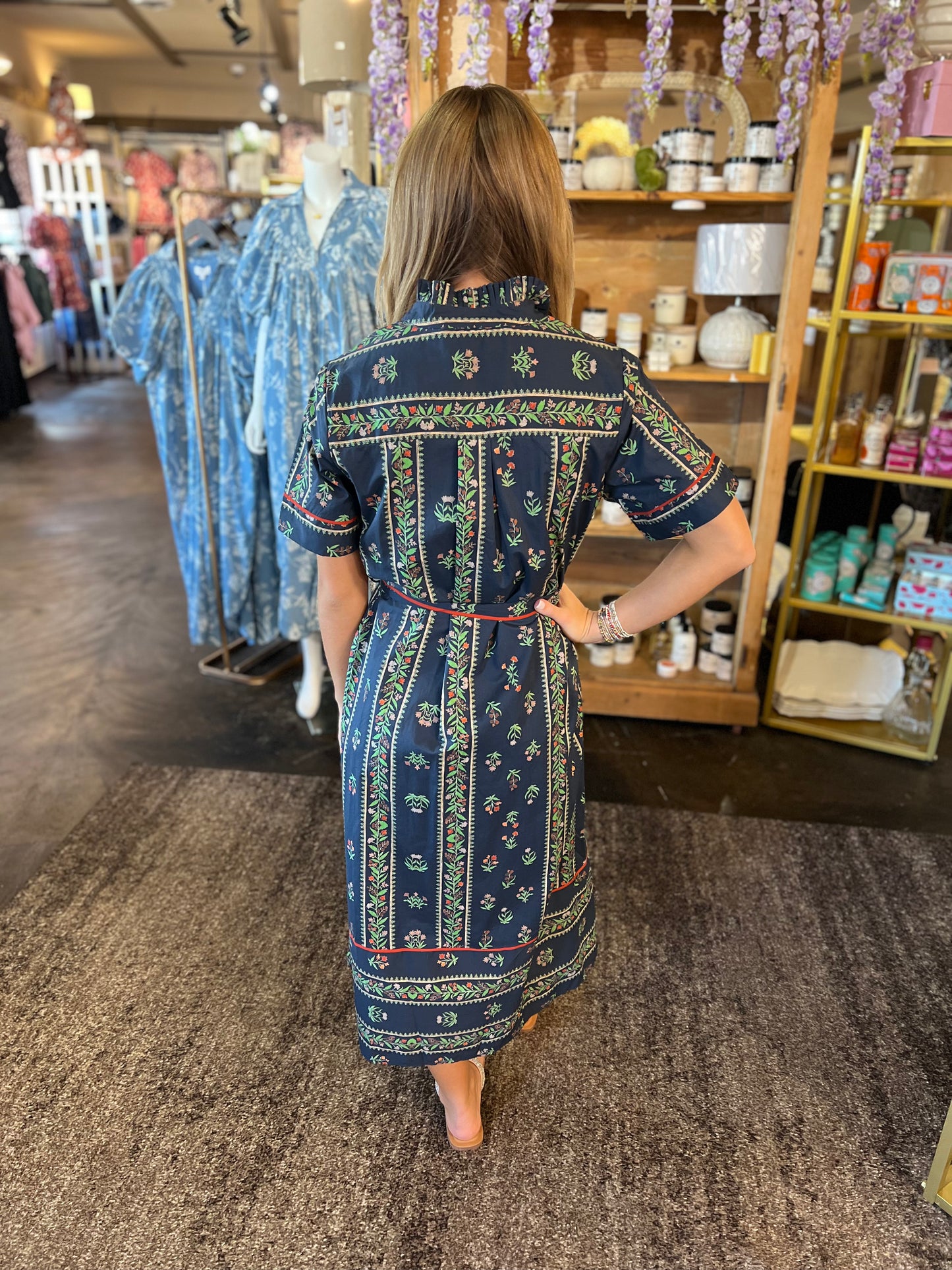 Blue Chateau Dress