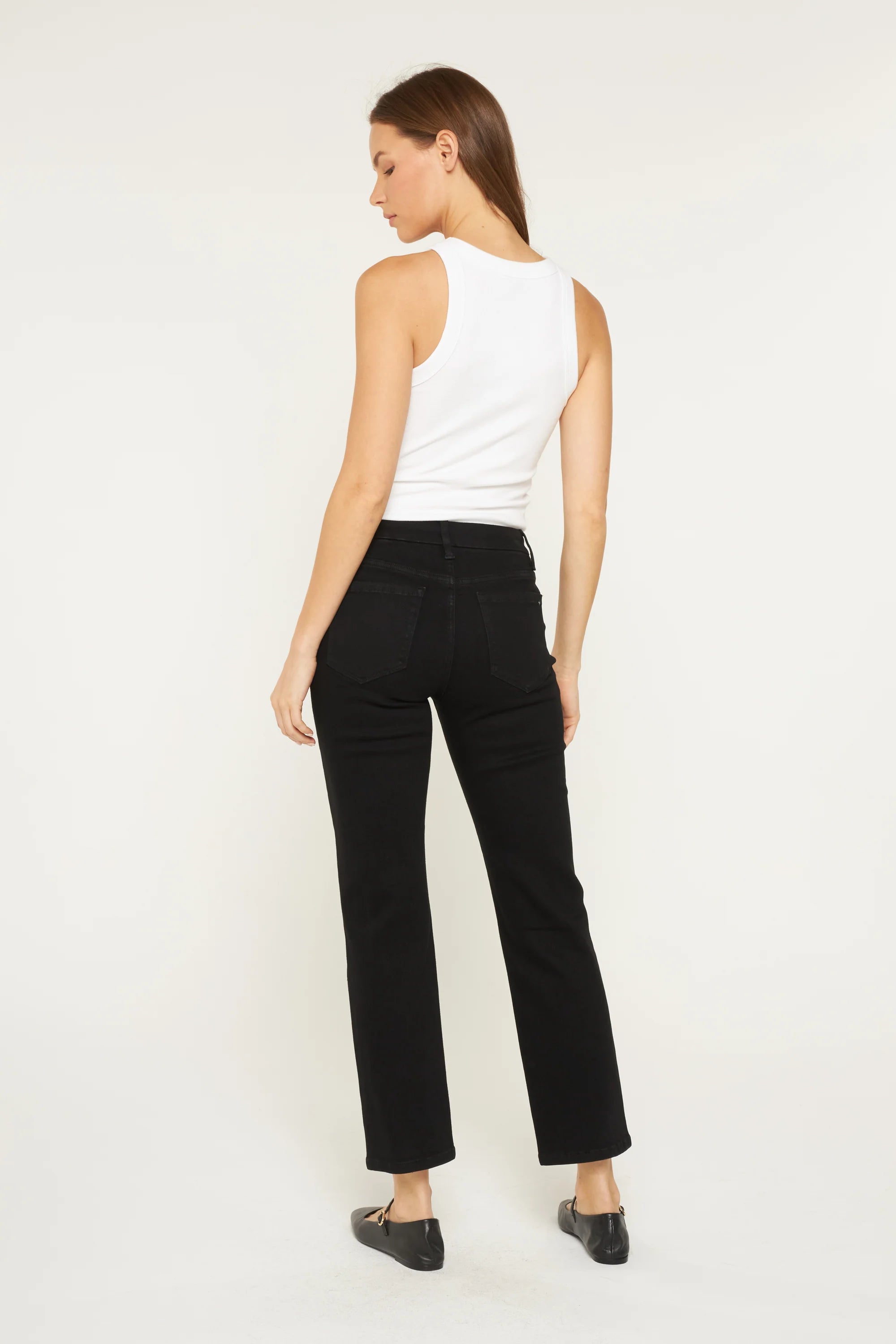 Mica Mid-Rise Ankle Straight