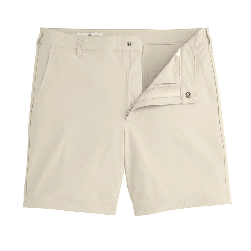 8” Harris Golf Shorts Stone