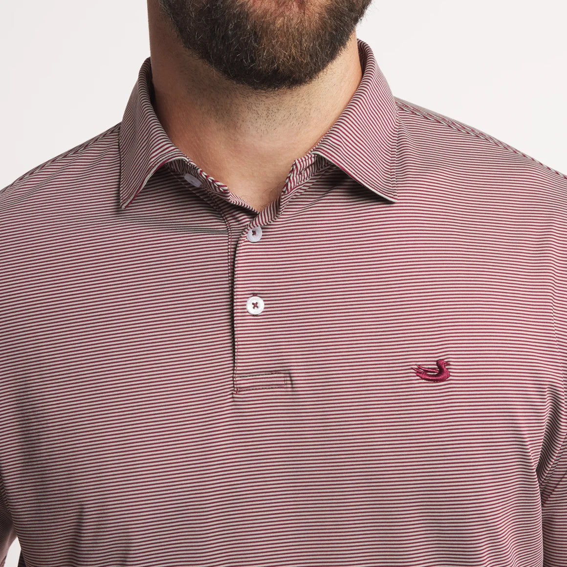 Bermuda Performance Polo - Meadowood Stripe