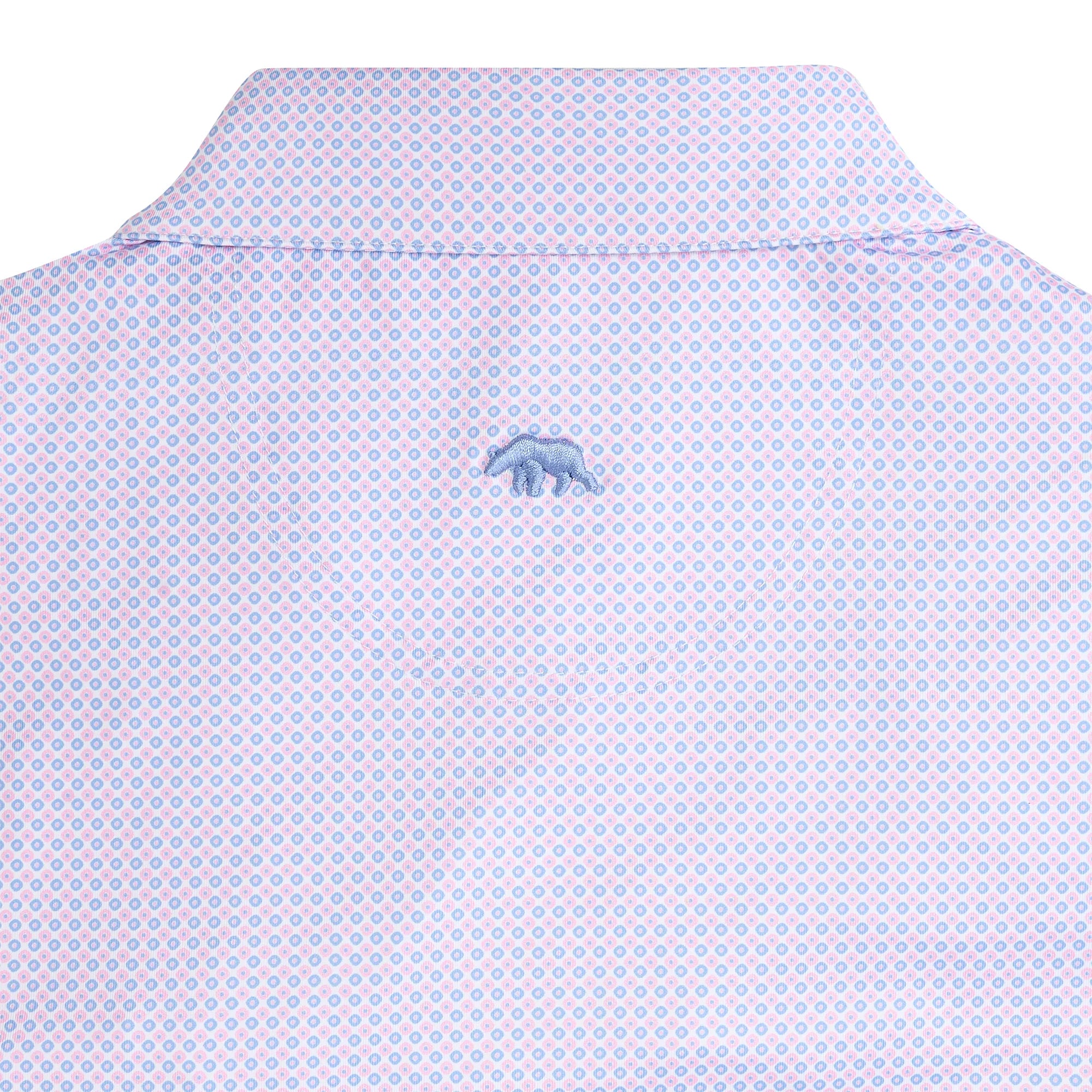 League Printed Performance Polo