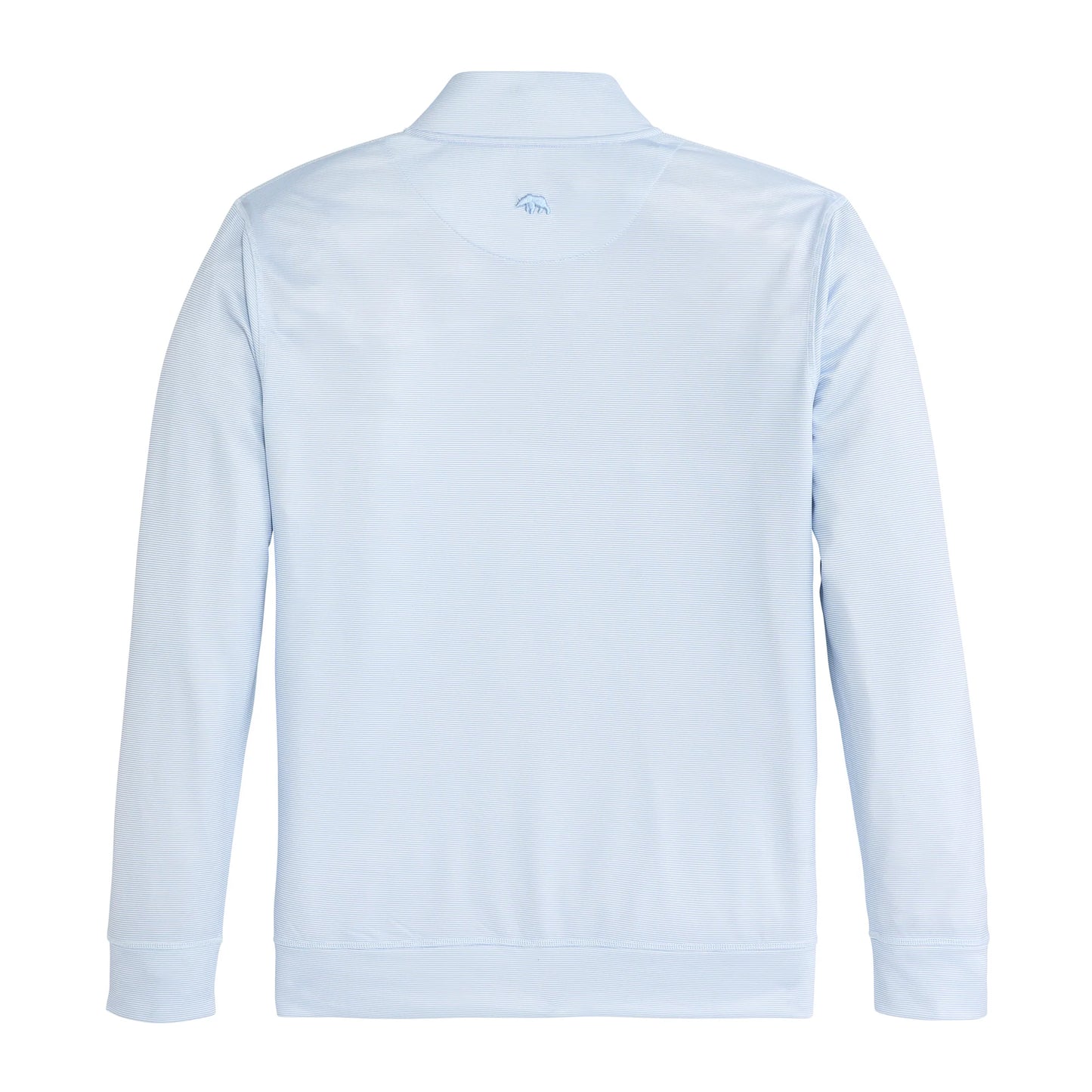 Hairline Stripe Printed Performance 1/4 Zip