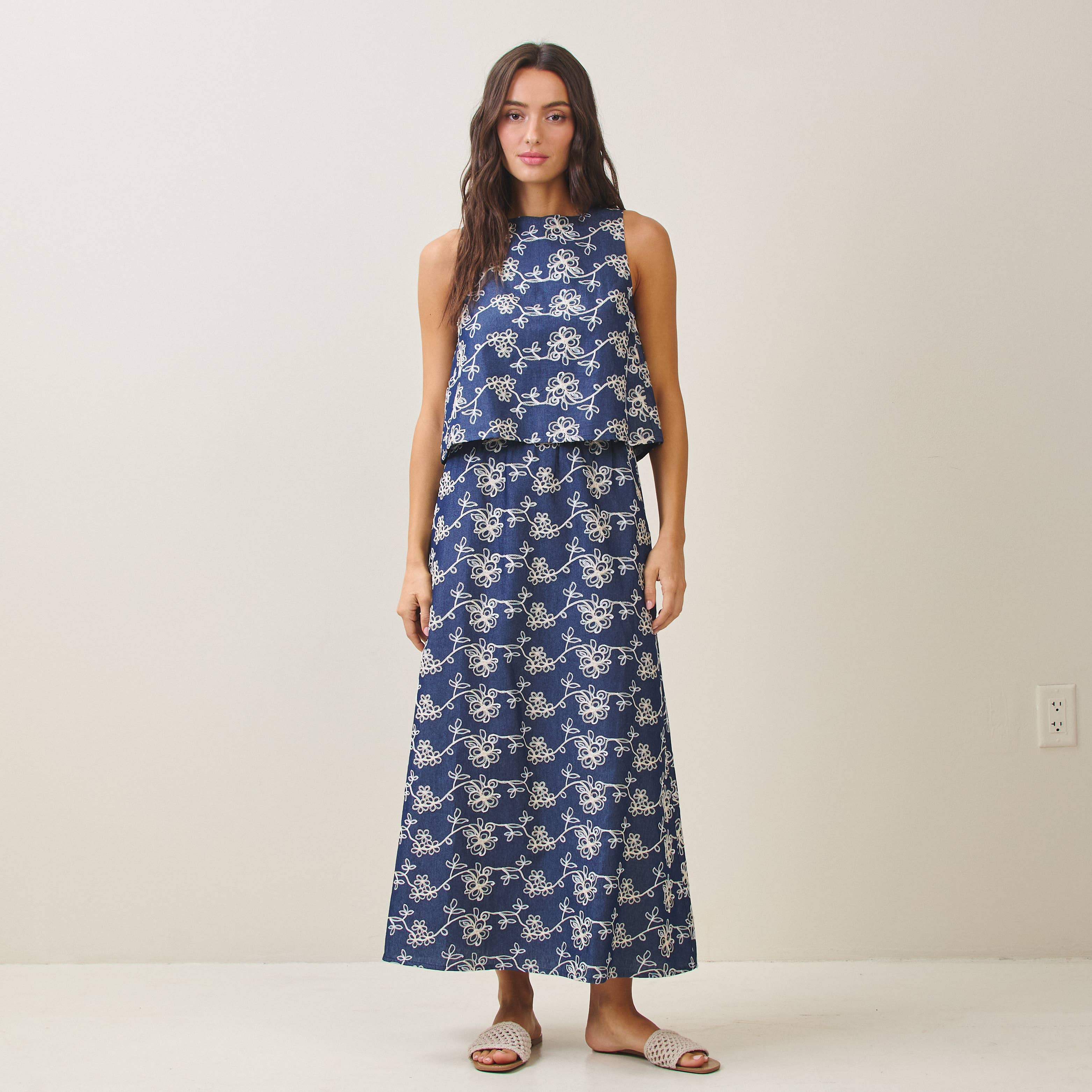 Amelia Embroidered top
