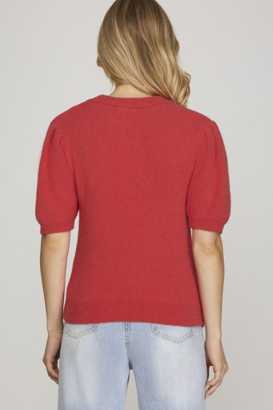 Game Day SS Sweater Top