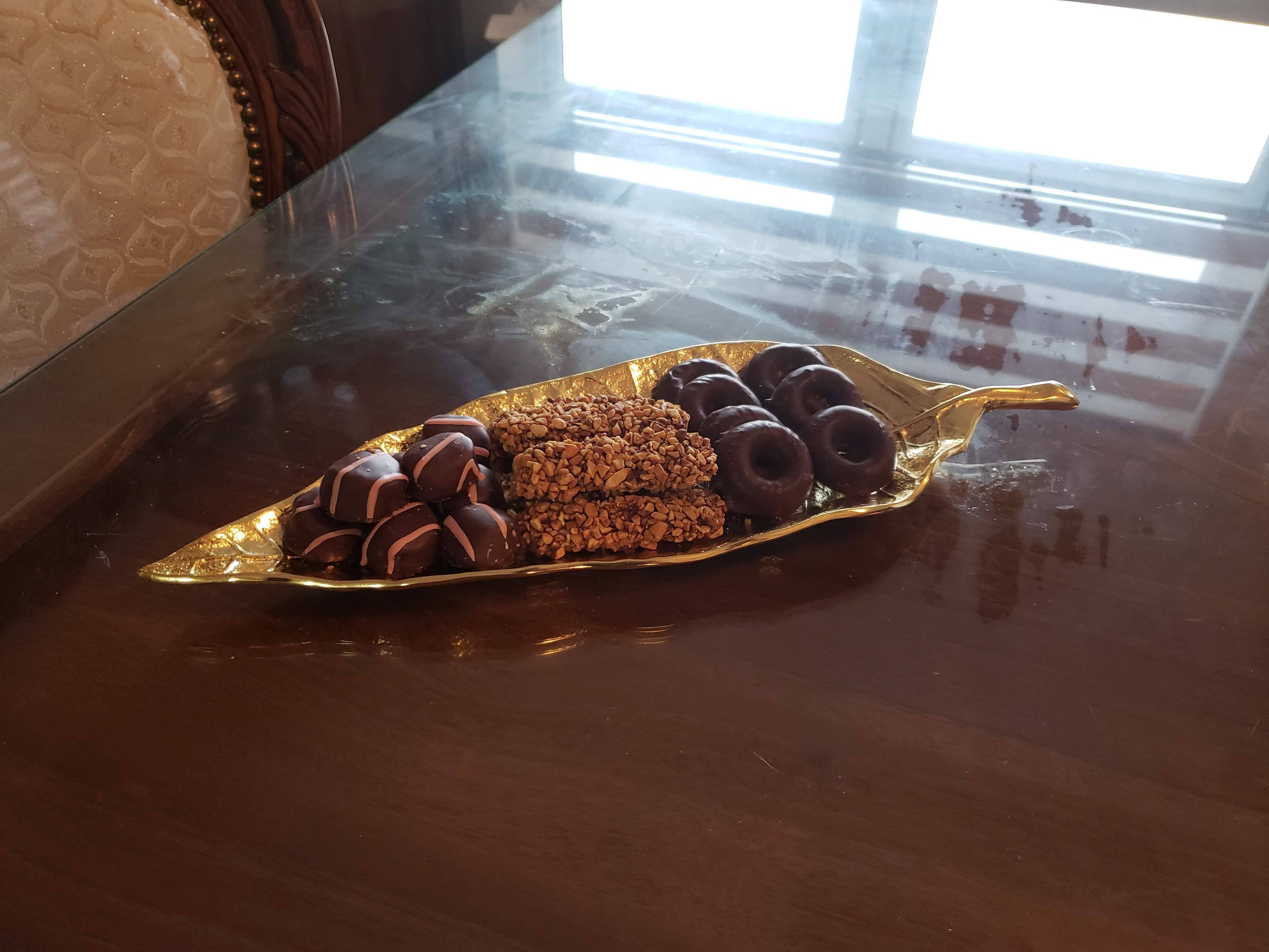 Gold Leaf Dish