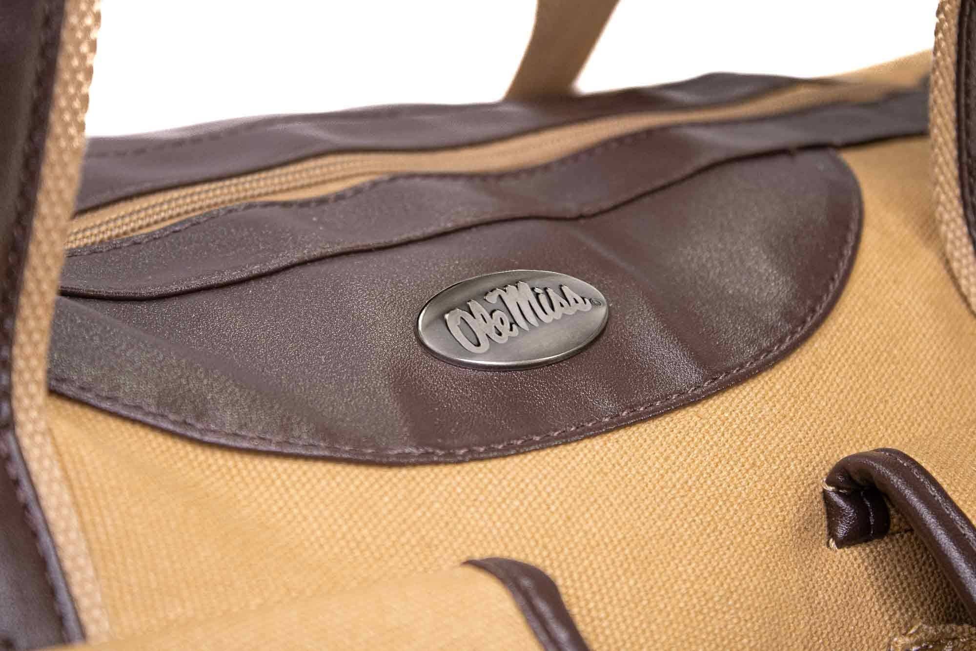 Ole Miss Rebels Canvas Weekender Bag