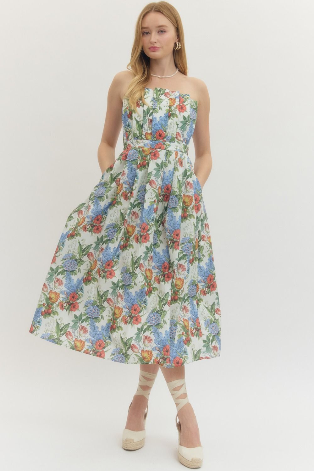 Secret Garden Midi Dress