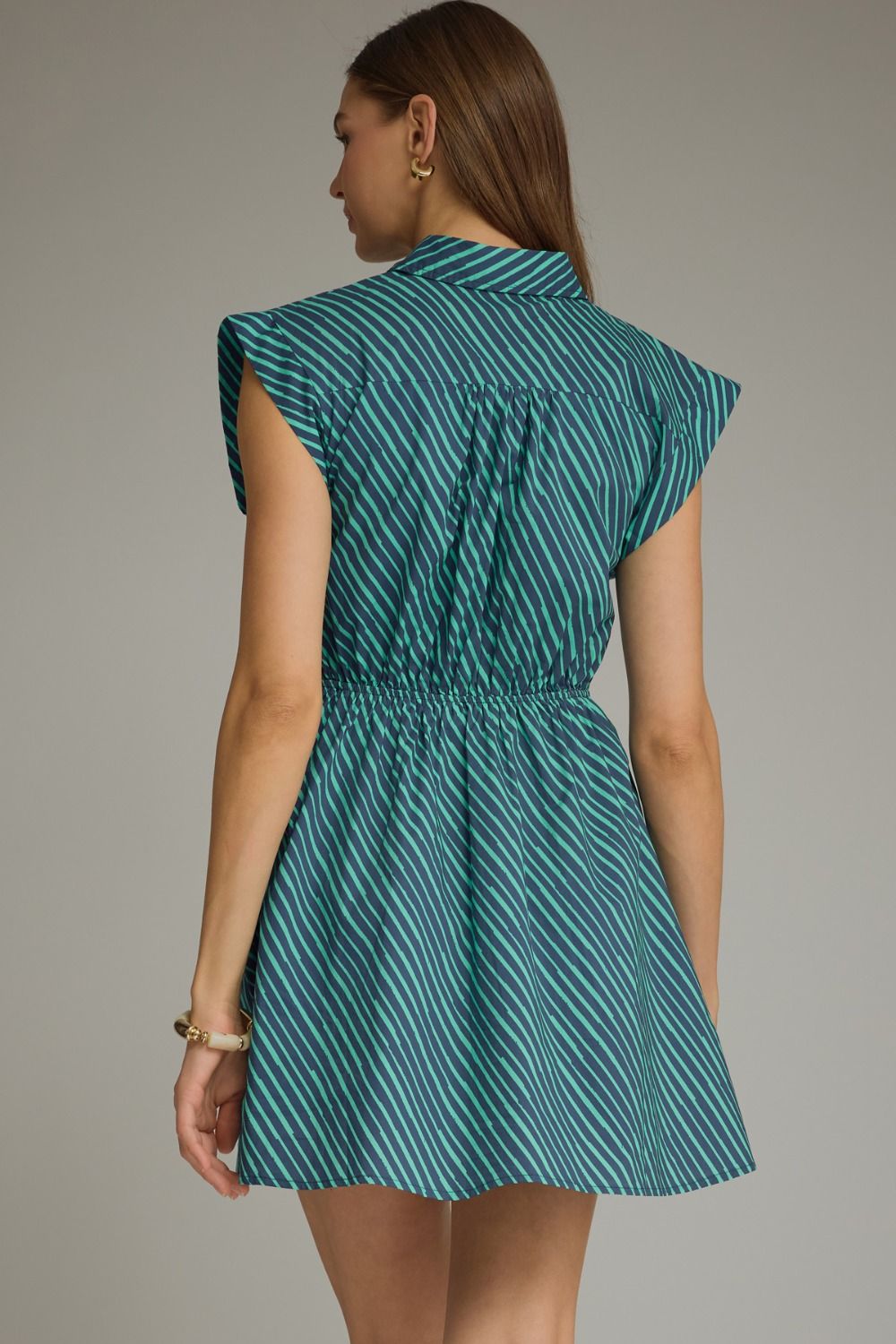 The Tied in teal Dress