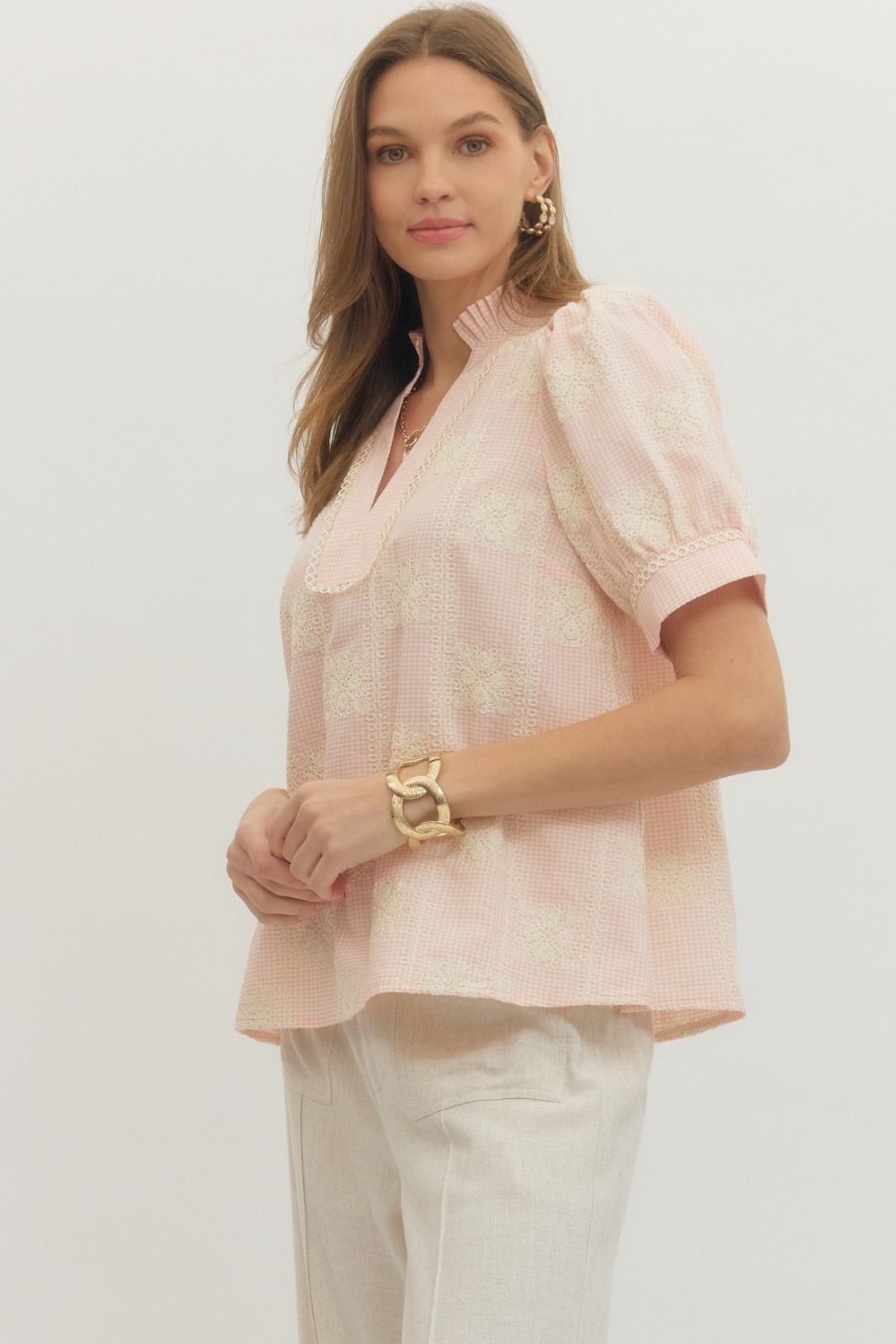 The Blush and Vine Blouse