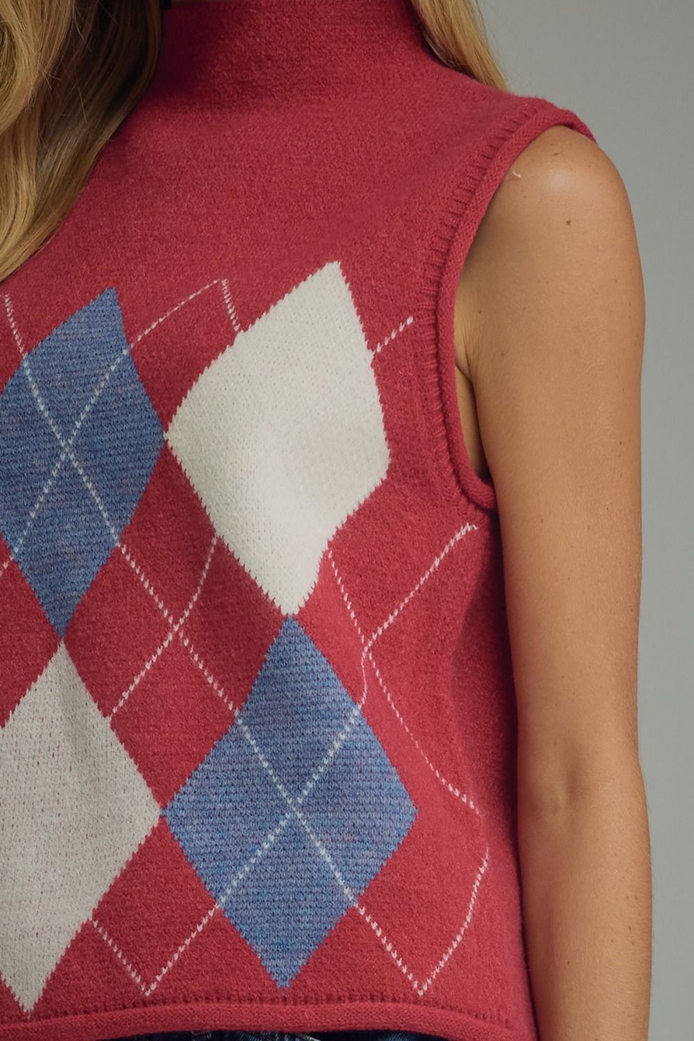 Preppy in plaid top