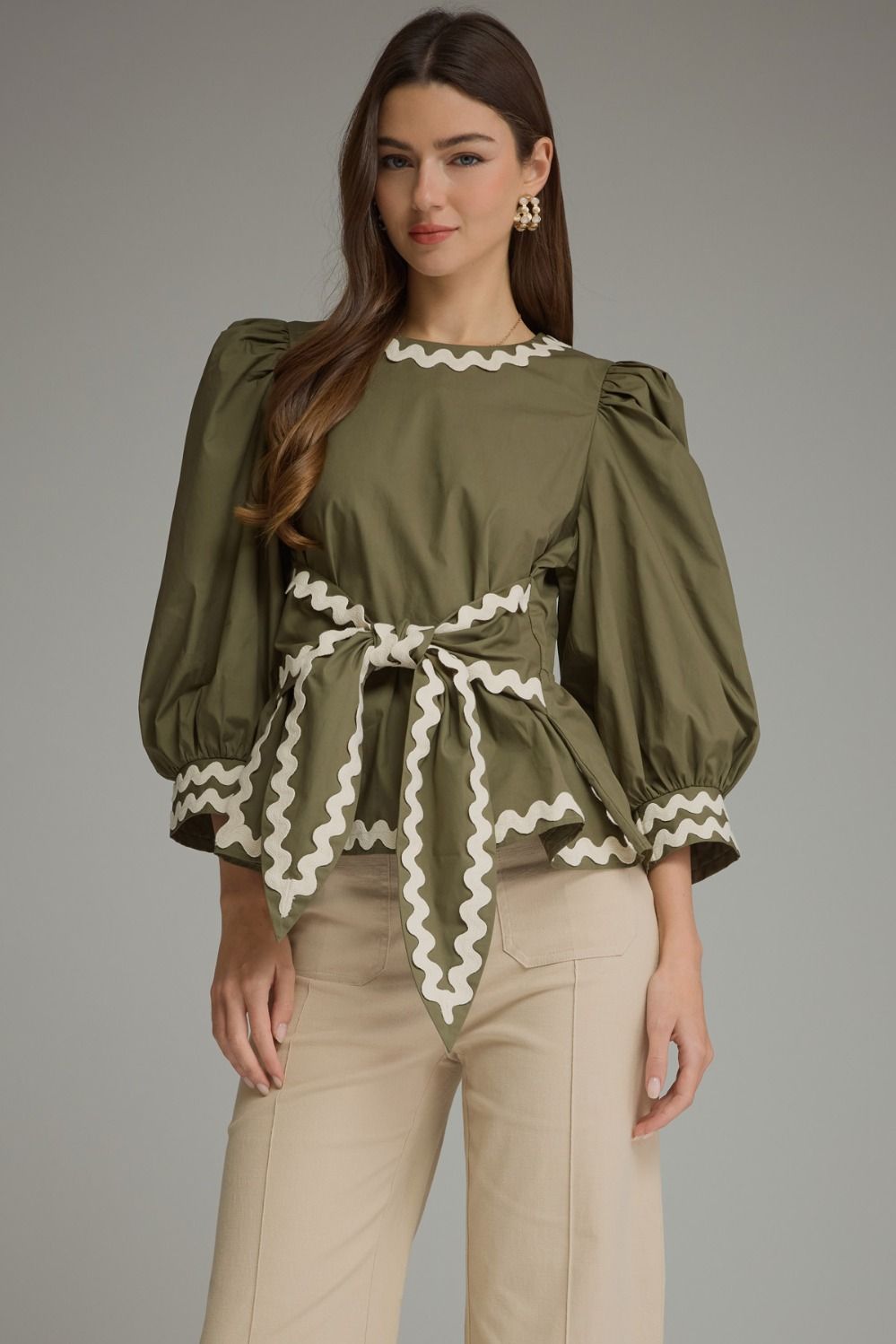 The Olive Branch Top