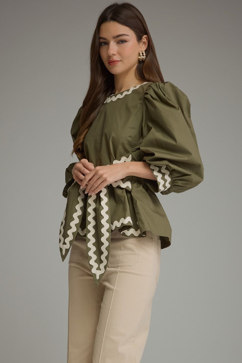 The Olive Branch Top
