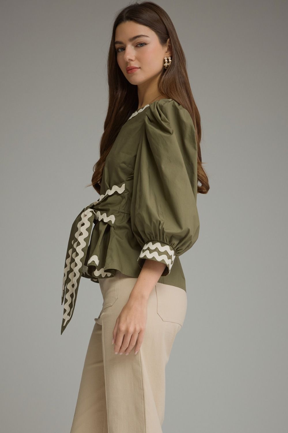 The Olive Branch Top