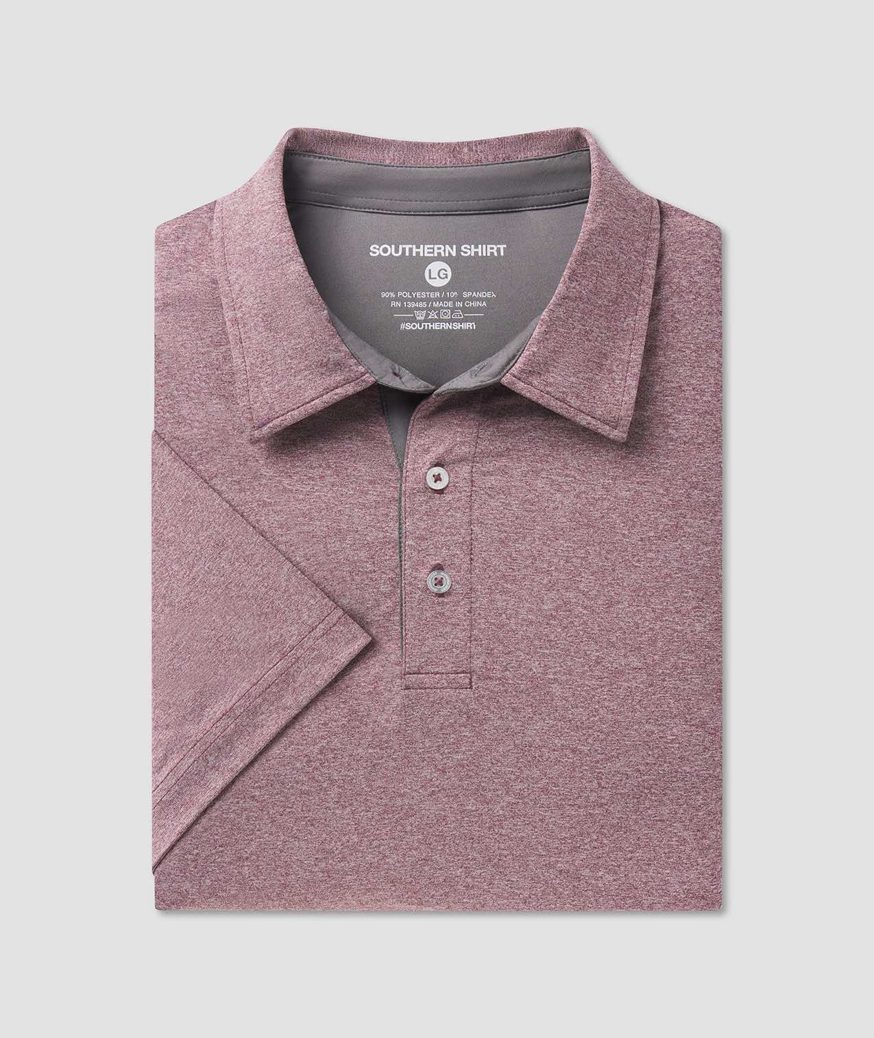 Grayton Heather Polo