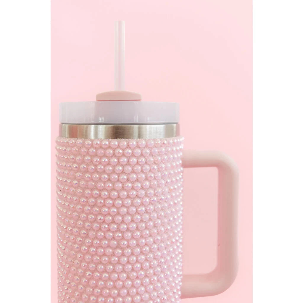 Pink Pearl 40oz Tumbler