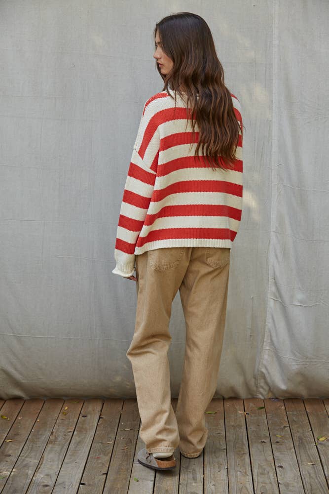 American Flag Striped Top