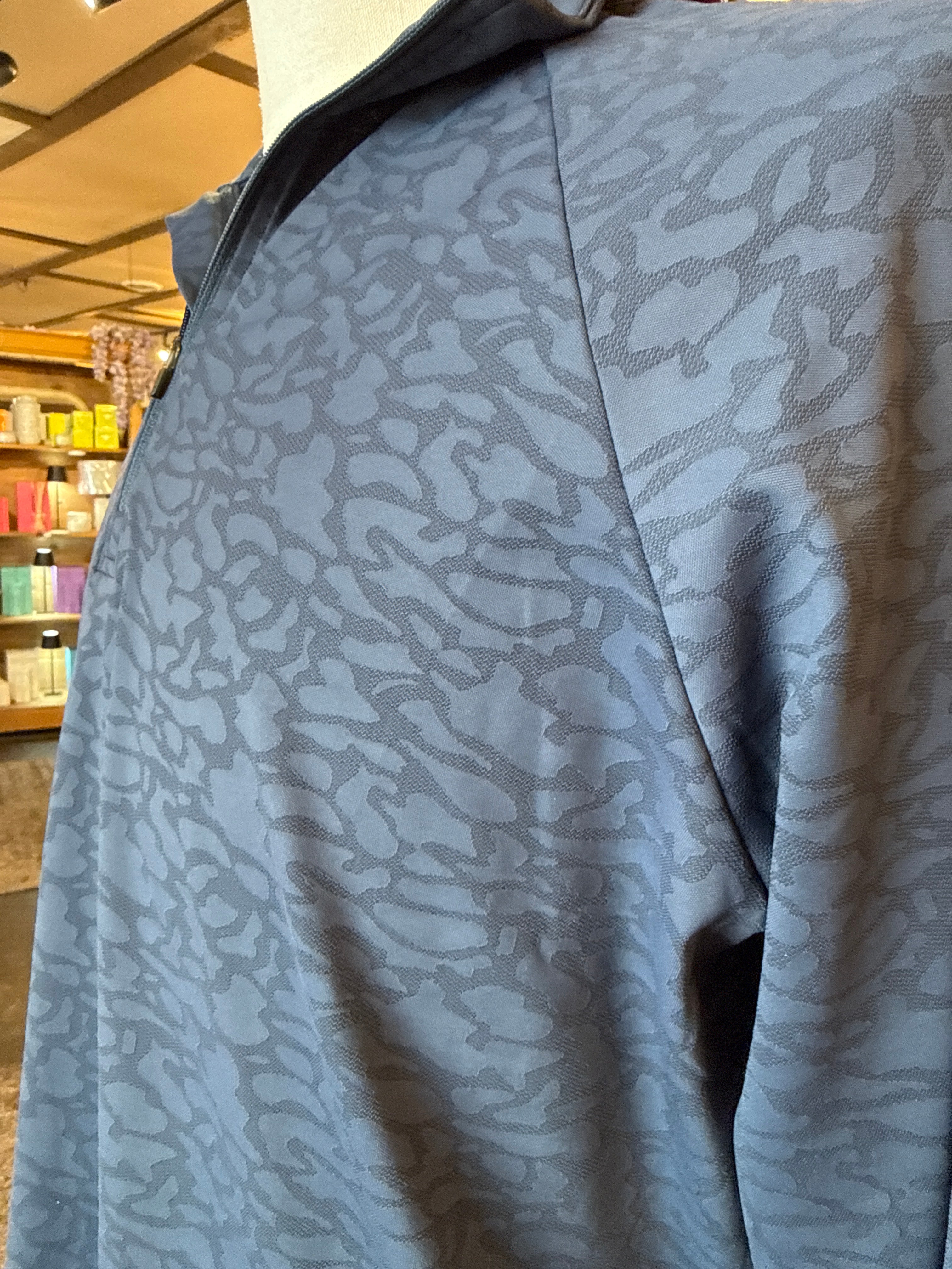 Quarterzip Navy Camo