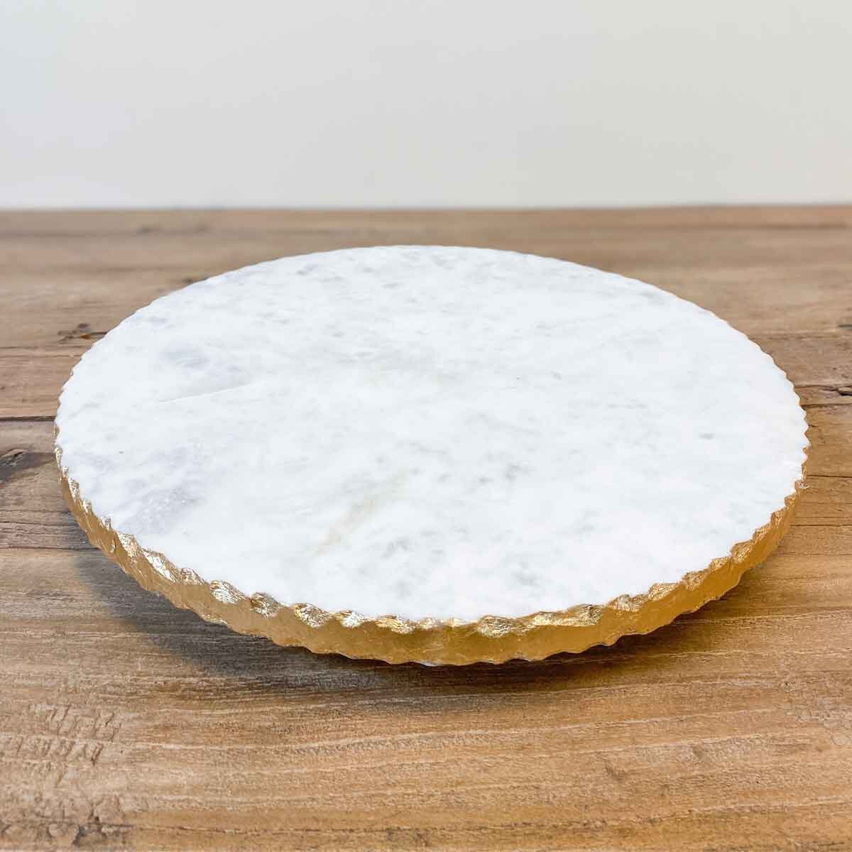 Strasbourg Marble Lazy Susan, 14"