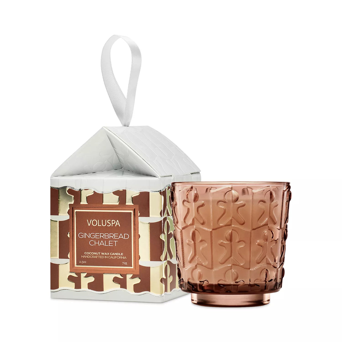 Gingerbread Chalet Boxed Pedestal Ornament