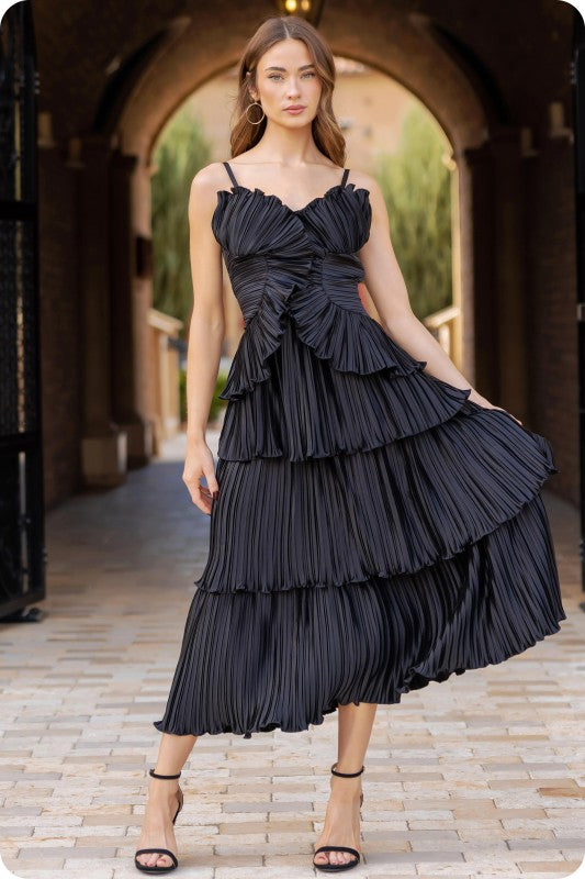 Midnight Ruffle Romance