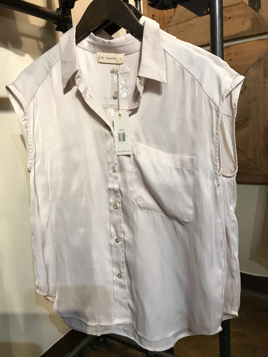 Woven polyester satin Blouse