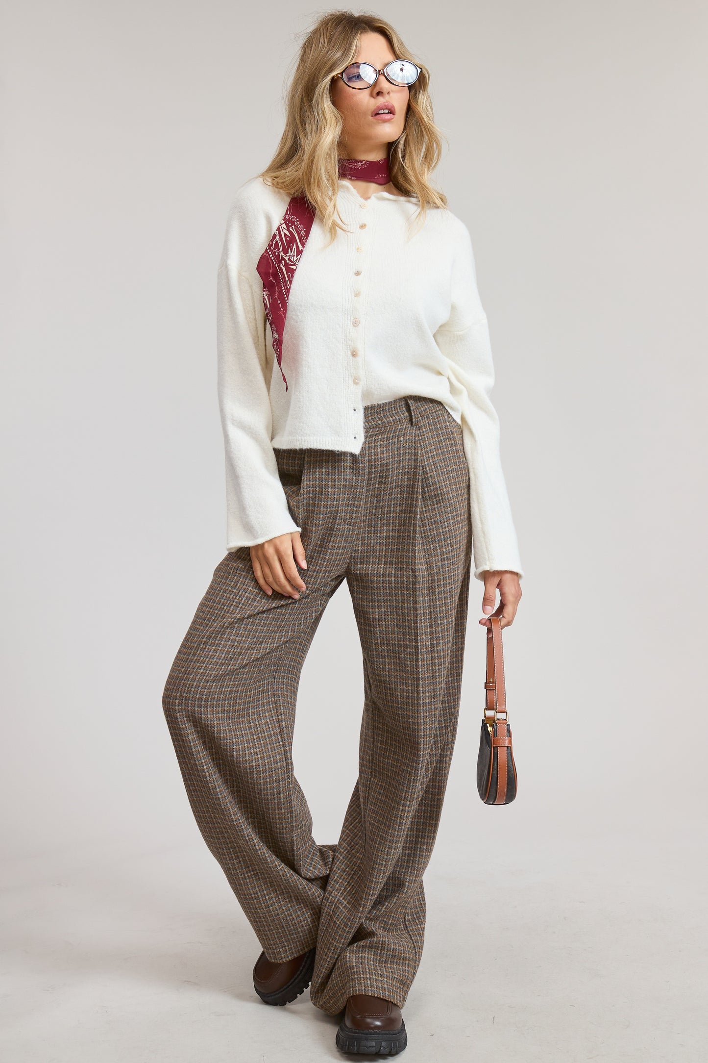 Classic Lightweight Button-down Cardigan Top