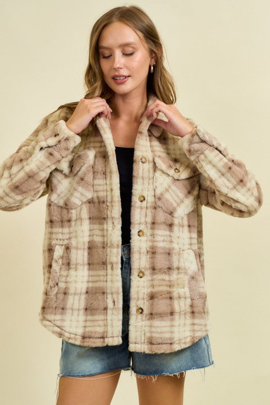 Ultra-soft faux fur Jacket
