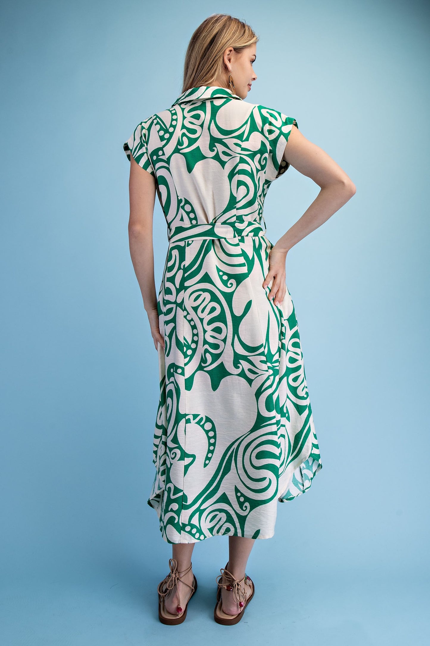 The Palm Villa Dress