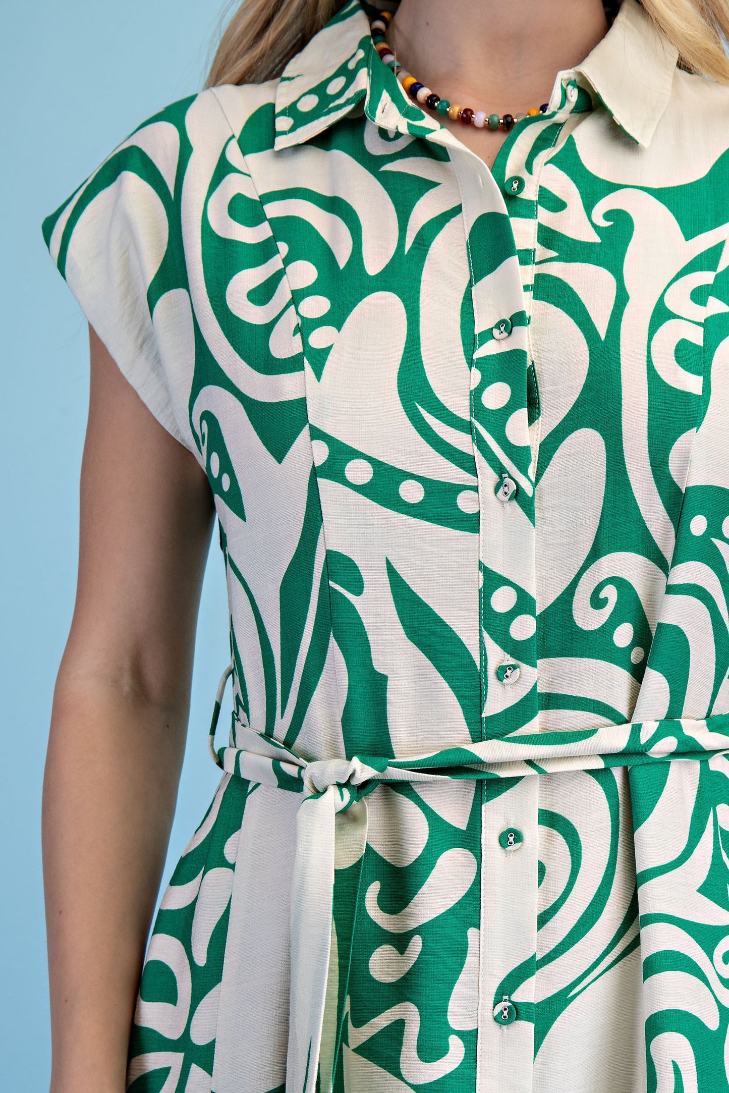 The Palm Villa Dress