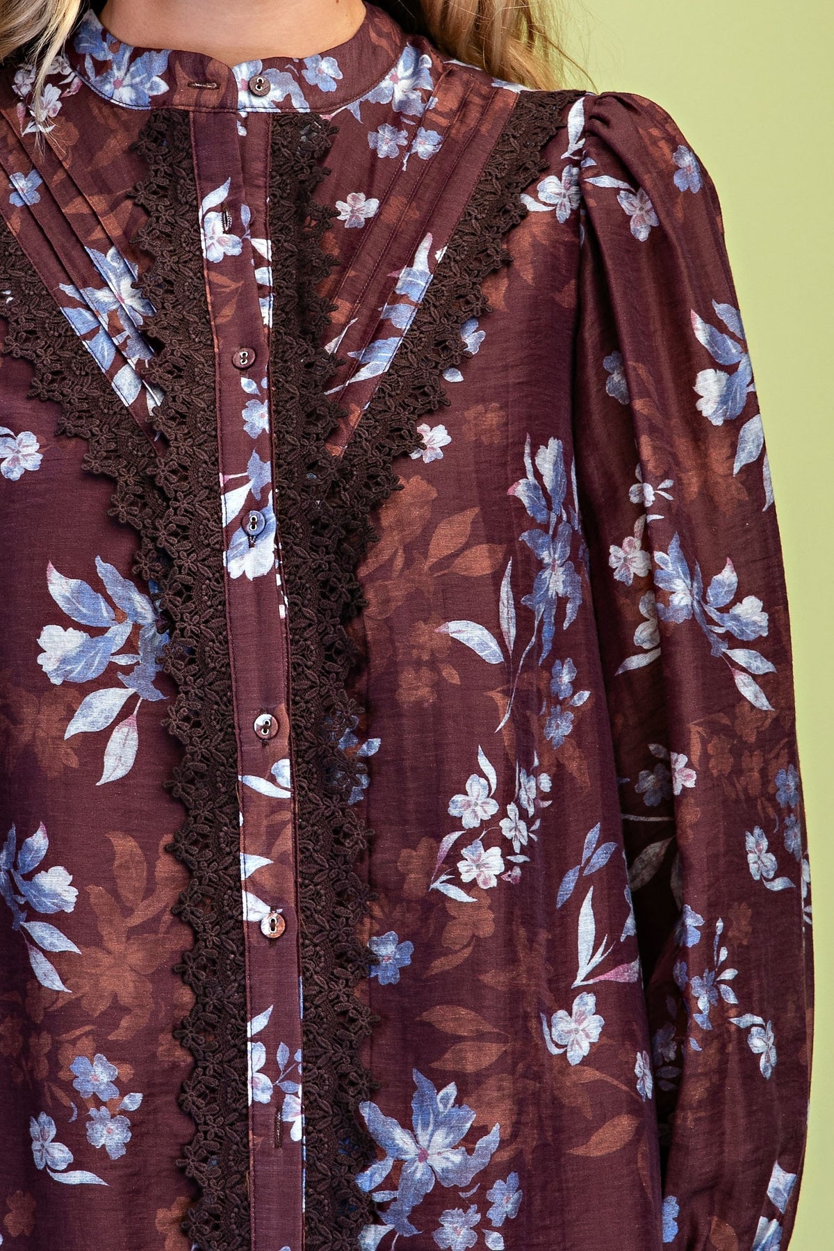 Floral Button Down Midi Dress