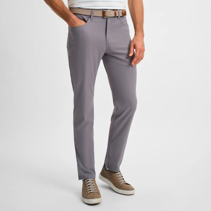 CHARCOAL CLUBHOUSE STRETCH FIVE-POCKET PANT