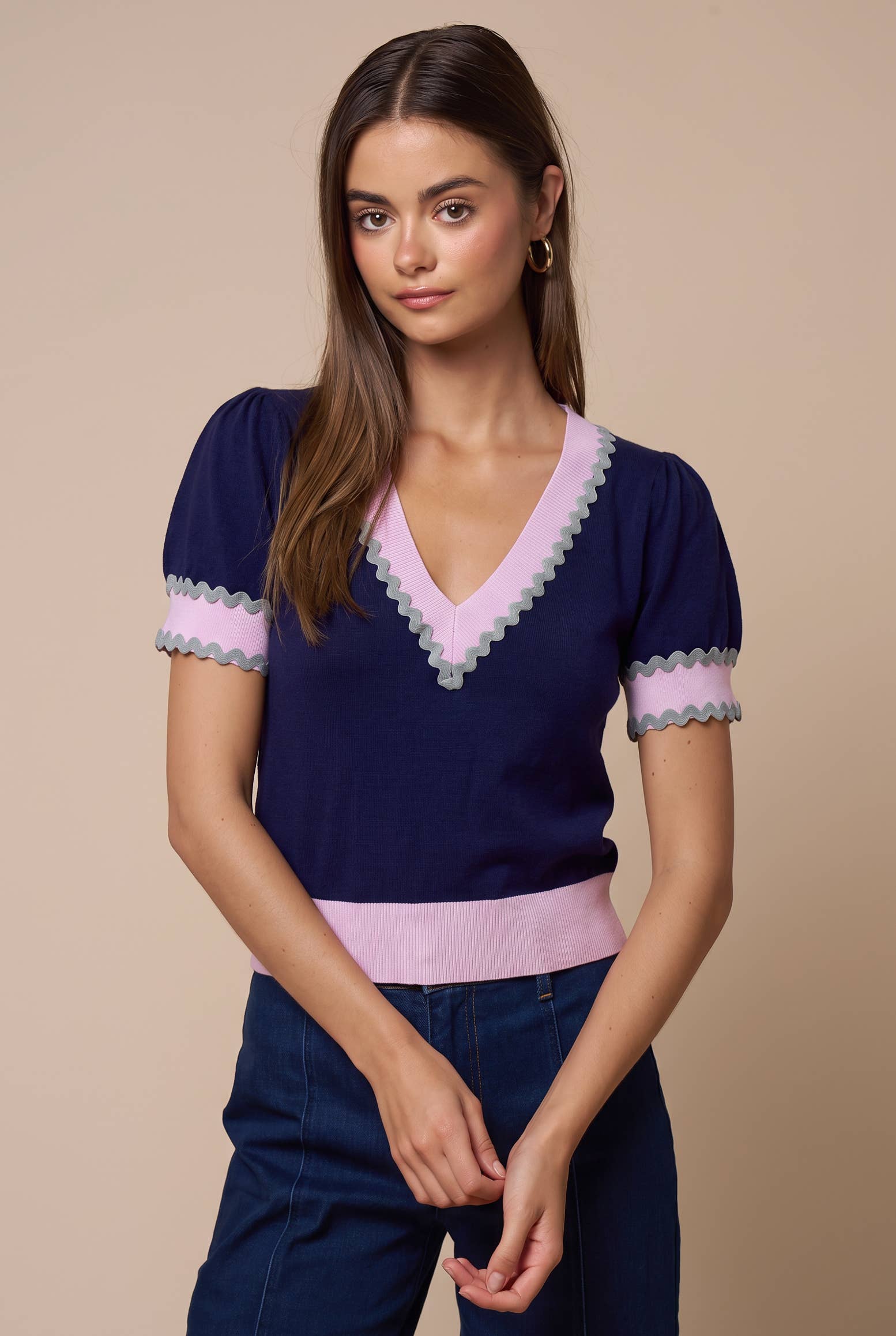 Sweetheart Knit Top