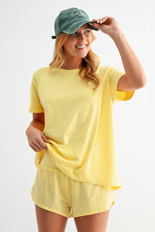 Shoreline Pima Cotton Slouchy Tee