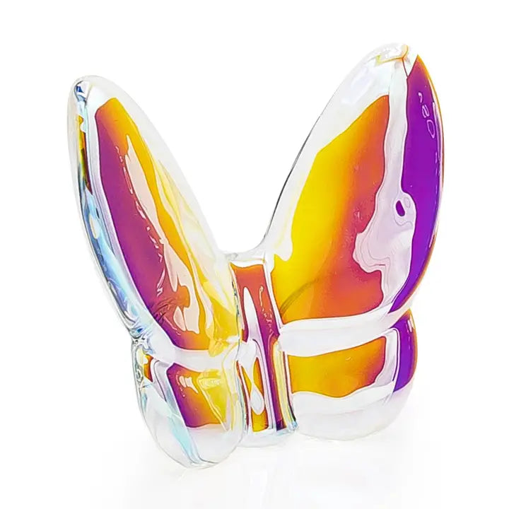 Le Mariposa Crystal Butterfly Figurine in Iridescent