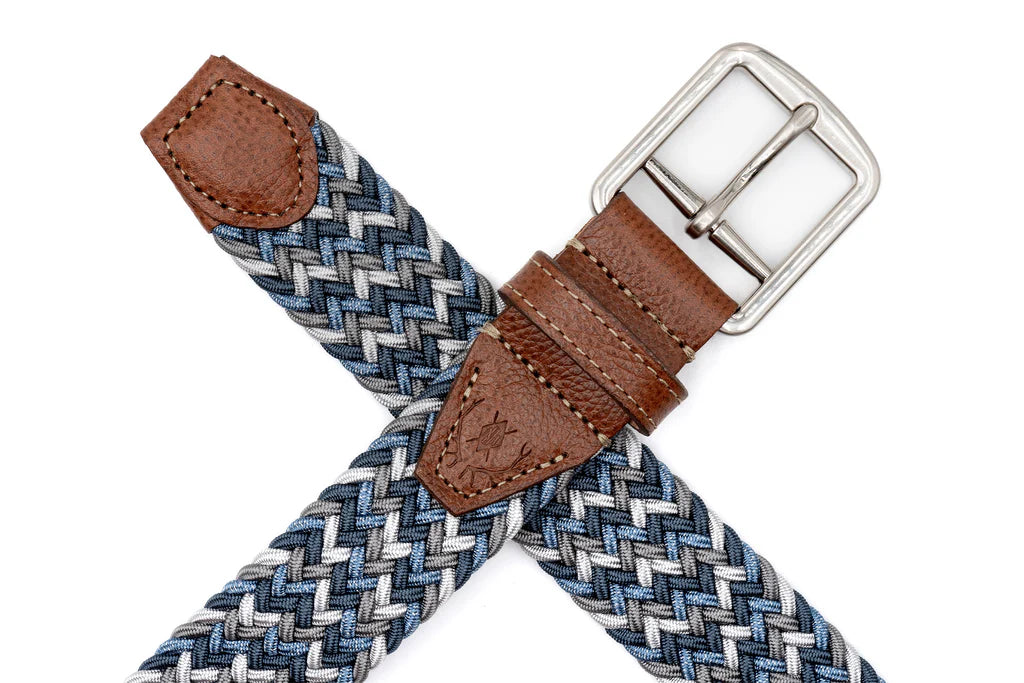 Newport Woven Italian Rayon Elastic Belt