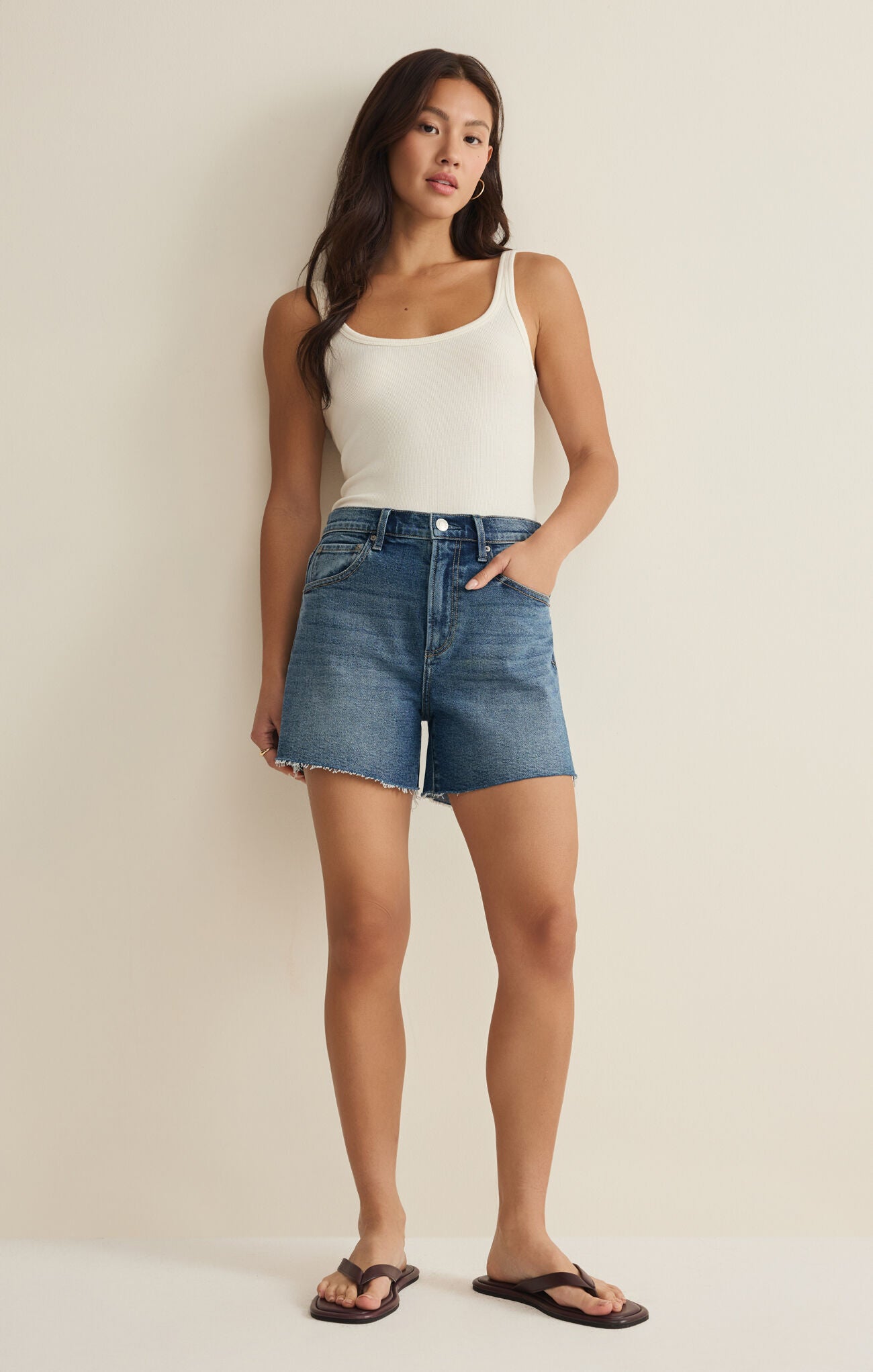 Jonah Mid Rise Relaxed Short  Z Supply