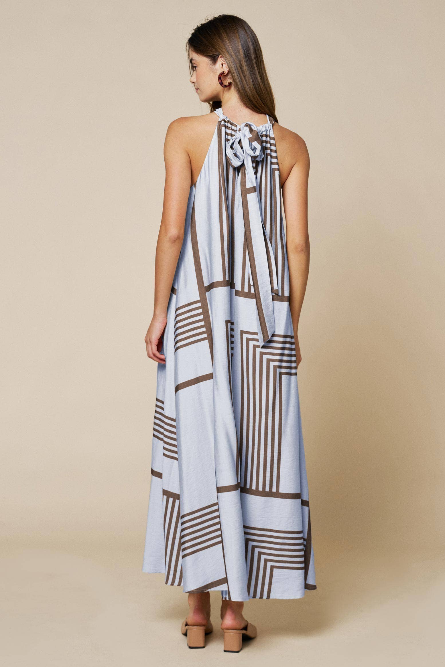 Celina Halter Maxi Dress