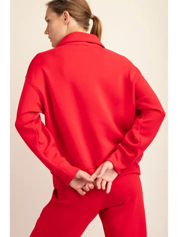 Butter Soft Quarter Zip Top
